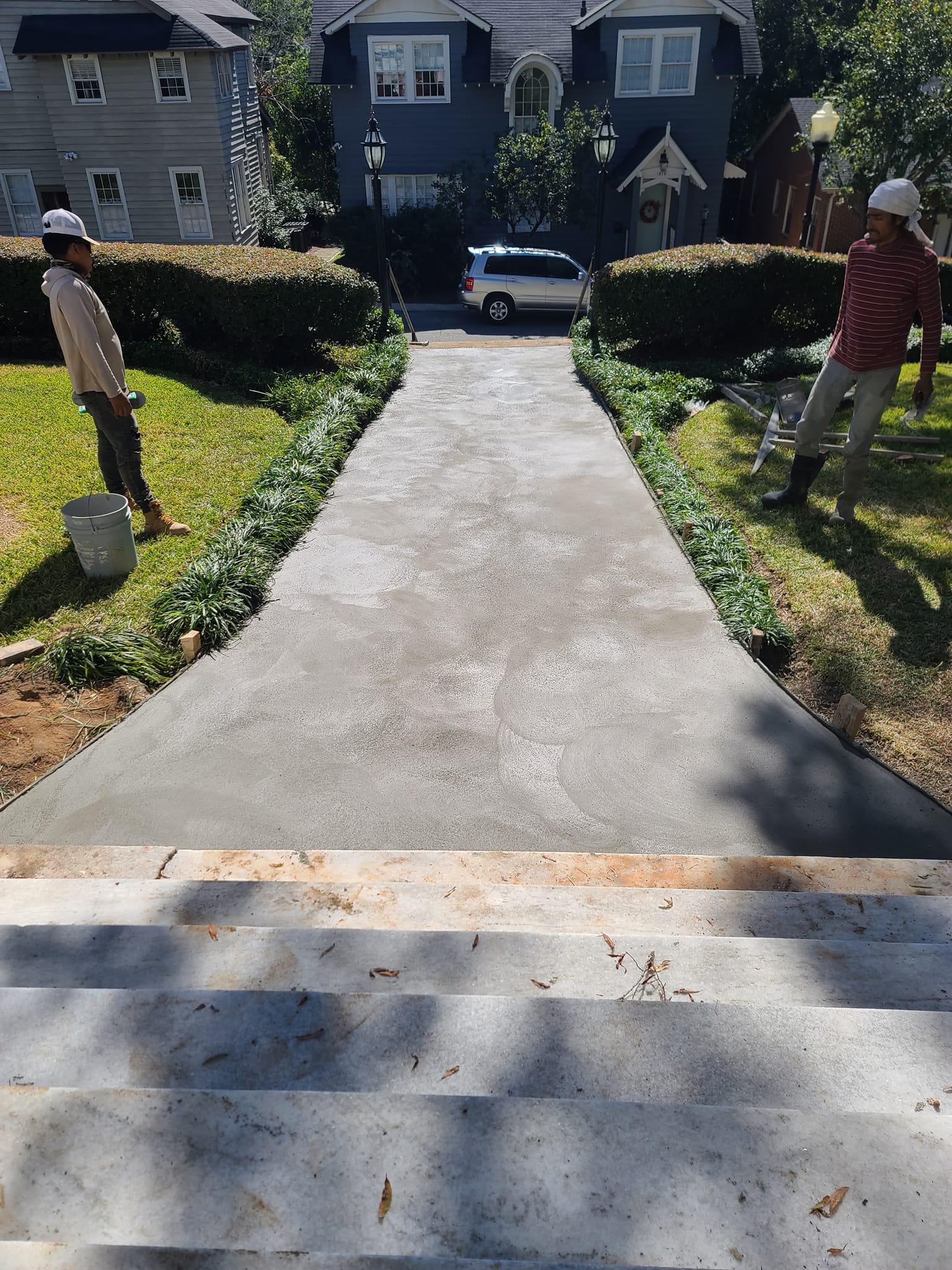 OLI Construction stamped concrete project photo 34