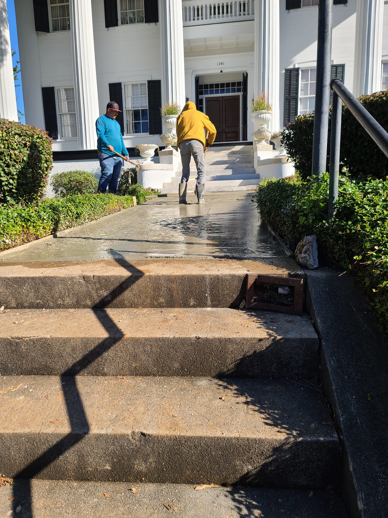 OLI Construction stamped concrete project photo 35